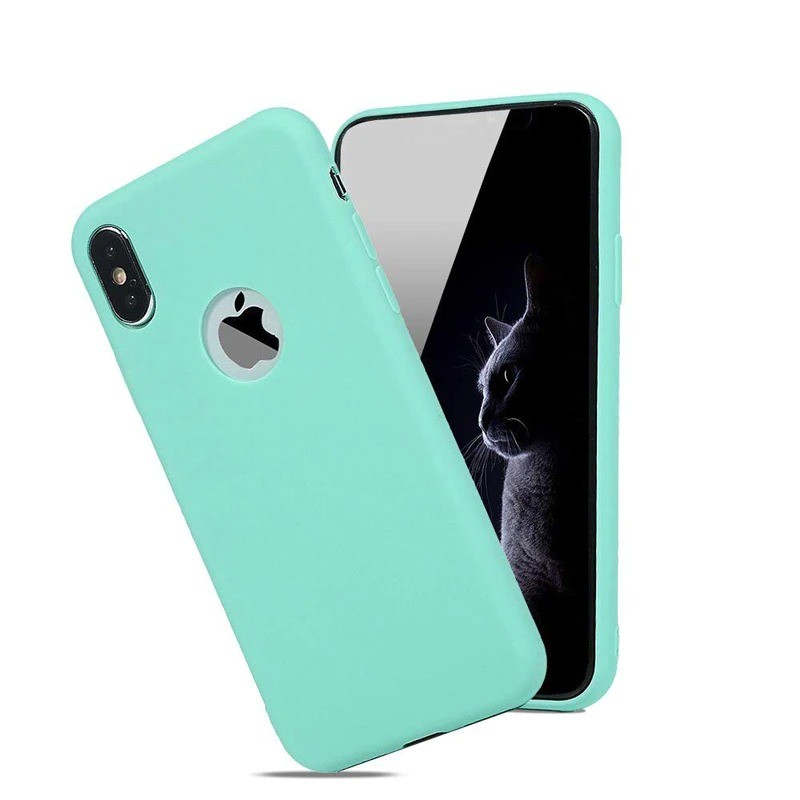 Soft silicone cover case - Candy Pudding - for iPhone - turquoiseProtection Soft silicone cover case - Candy Pudding - for iPhone - turquoiseProtection