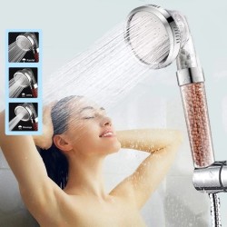 SPA shower head - with anion filter - 3 adjustable functionsShower Heads