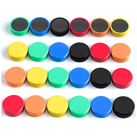 Round fridge magnets - 60 piecesFridge magnets