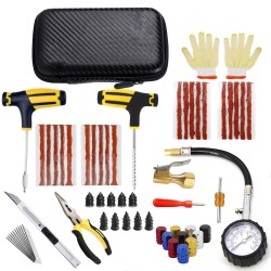 Car tire repair kit - puncture repair strips - with storage bagTire repair parts