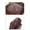 Genuine leather men's shoulder bagBags