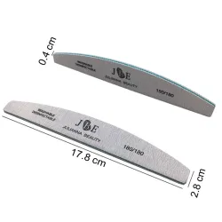 Professional nail files - double sided - 180/180 - 50 piecesEquipment