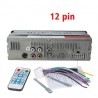 Bluetooth car radio - din 1 - 12V FM MP3 USB SD AUX stereo audioDin 1