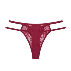 Sexy blonderstringer - hule sider med doble stropper - 1 stk