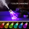 Pæreformet luftfukter - ultralyd diffuser - LED - 400ml