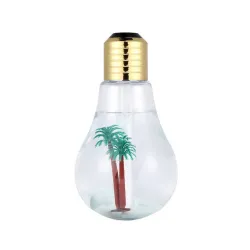 Pæreformet luftfukter - ultralyd diffuser - LED - 400ml