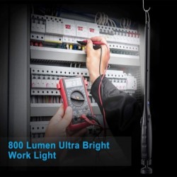 LED flashlight - work light - COB - USB - dimming - with magnet - waterproofTorches