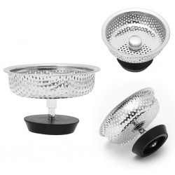 Kitchen - sink strainer - dirt stopper - filter - stainless steelSink strainers