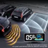 Bilparkeringssensor - radar - revers autoparkering - LCD-skjerm - LED