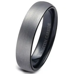 Wolframkarbidring - svart