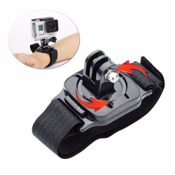 Justerbart armbånd - kamerafeste - 360 rotasjon - for GoPro