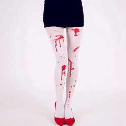 Halloween blodige tights