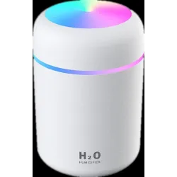 Mini luftfukter - eterisk olje diffuser - LED - USB
