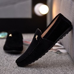 Elegant slip on loafers - blackShoes