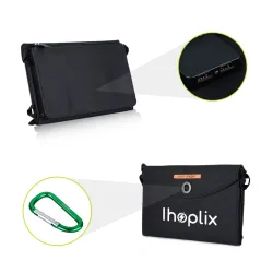 25W solar panel - folding charger - USB - waterproof - for SmartphonesChargers