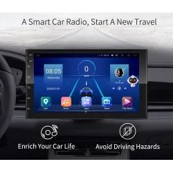 Android 10 bilradio - 4GB-64GB - Bluetooth - AI - 8-core - CarPlay - 4G