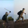 Multifunctional foldable shovel - military / camping / survival / emergency toolSurvival tools