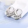 Silver / gold plating round drop earringsEarrings
