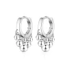 Silver / gold plating round drop earringsEarrings