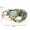 Crystal shrimp - broochBrooches