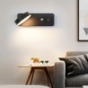 LED vegglampe - dimbar - roterbart hode - USB-lading - 9W