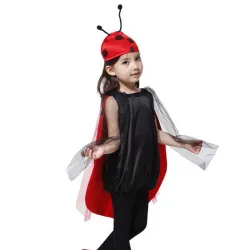 Red ladybug costume - cape / hatCostumes