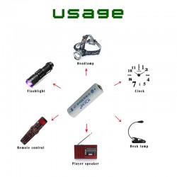 12V Ni-MH 3000mAh 2A rechargeable - AA battery -10 piecesBattery