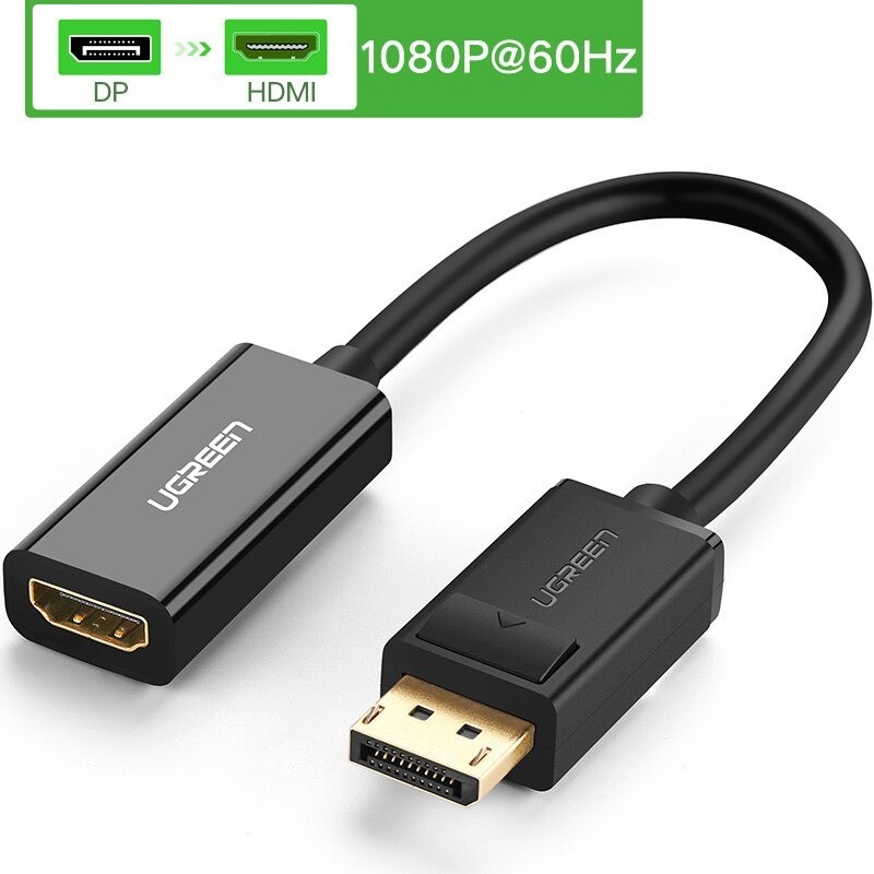UGREEN - DP til HDMI-adapter - 4K-kabel - 1080P