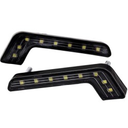 Car L-type DRL lights - super bright - on/off function - waterproof - LED - 2 piecesDaytime Running Lights (DRL)