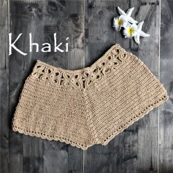 Sexy heklet minishorts