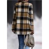 Trendy plaid jacket - short coatJackets