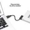 USB 2.0 - 3.0 to mini Sata II 7+6 13Pin - adapter - cable - for laptop CD/DVD ROM Slimline DriveCables