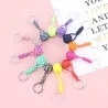 Military parachute cord - ball pendant - keychainKeyrings
