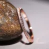 Minimalistisk damering - cubic zirconia