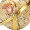 Roterende golden globe - med stativ