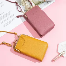 Small crossbody bag - wallet / phone holder - with zipperBags