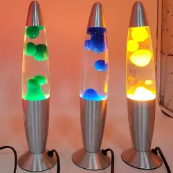 Volcano / lava nattlys - LED lampe