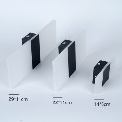 6W - 12W - LED vegglampe i akryl
