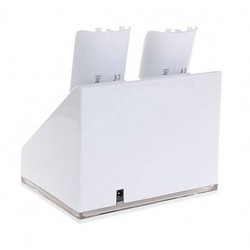 Wii Controller dual USB charger with 2x 2800mAh batteriesWii & Wii U