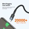 Essager - USB type C Til USB C - hurtigladekabel - 60W - 100W