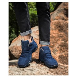 Winter suede boots - ankle length - waterproof - non-slipShoes