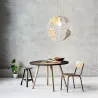 Moderne taklampe i jern - globeformet - 60W