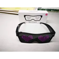 LED-festbriller - App / manuell kontroll - USB - Bluetooth