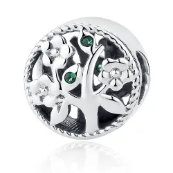 Armbånd perler - charms - 925 sterling sølv