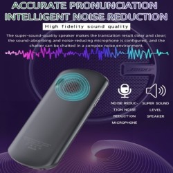 Smart translator - instant voice / photo scanning - touch screen - WiFi - multi-language - greyElectronics
