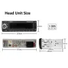 1 Din bilradio - DAB plus - fjernkontroll - Bluetooth - handsfree - ISO - TF - USB - Aux