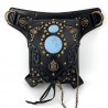 Skulder / ben / midjeveske - steampunk - gotisk - retrostil - skinn