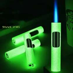 Windproof metal lighter - luminous in the darkLighters