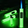 Windproof metal lighter - luminous in the darkLighters