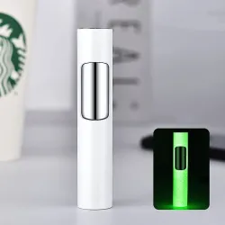 Windproof metal lighter - luminous in the darkLighters